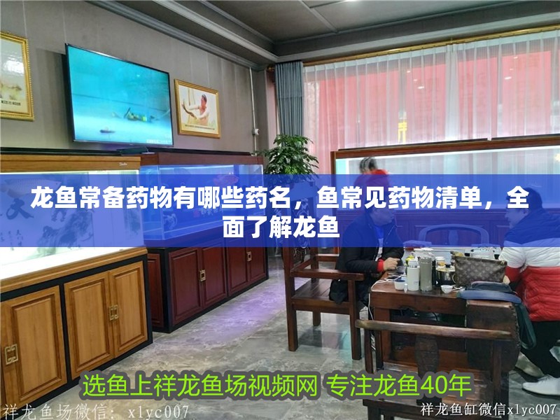 龍魚常備藥物有哪些藥名，魚常見藥物清單，全面了解龍魚