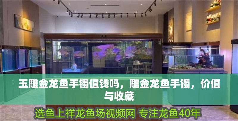 玉雕金龍魚手鐲值錢嗎，雕金龍魚手鐲，價值與收藏