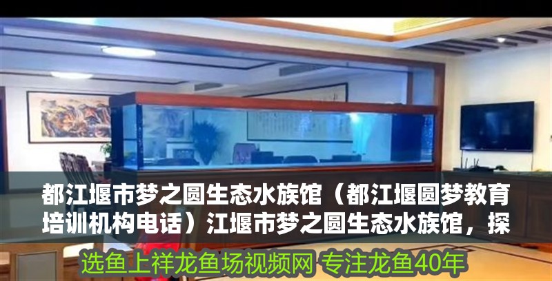都江堰市夢之圓生態水族館（都江堰圓夢教育培訓機構電話）江堰市夢之圓生態水族館，探索自然奧秘與教育相結合的奇妙之旅