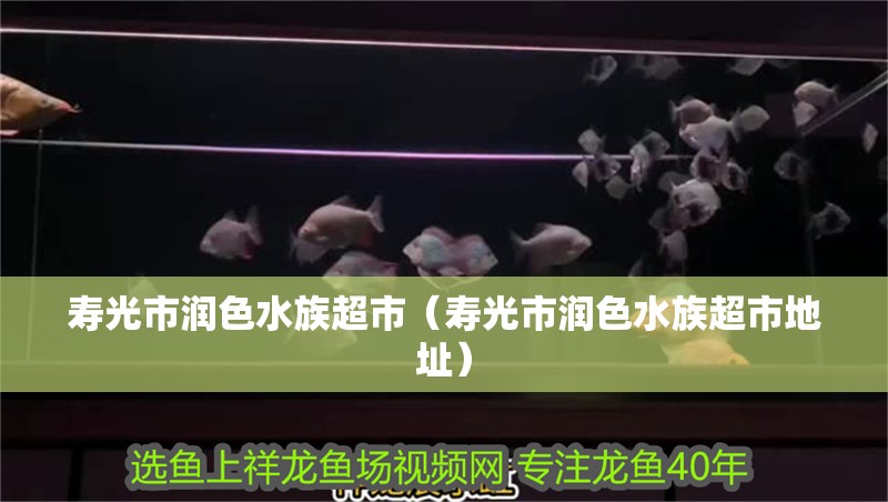 壽光市潤色水族超市（壽光市潤色水族超市地址）