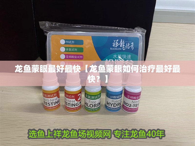 龍魚蒙眼最好最快【龍魚蒙眼如何治療最好最快？】