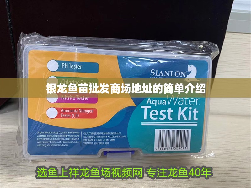 銀龍魚苗批發商場地址的簡單介紹