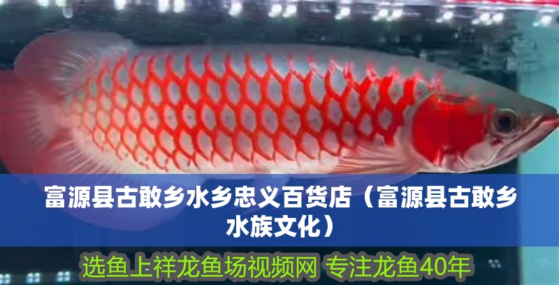 富源縣古敢鄉水鄉忠義百貨店（富源縣古敢鄉水族文化）