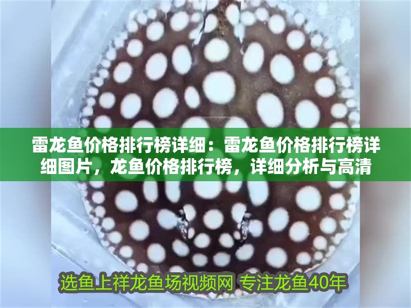 雷龍魚價(jià)格排行榜詳細(xì)：雷龍魚價(jià)格排行榜詳細(xì)圖片，龍魚價(jià)格排行榜，詳細(xì)分析與高清
