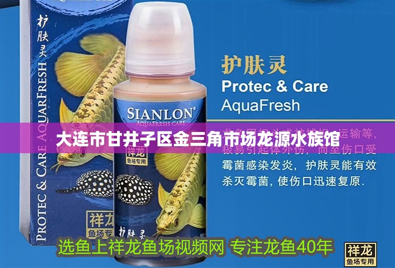 大連市甘井子區金三角市場龍源水族館