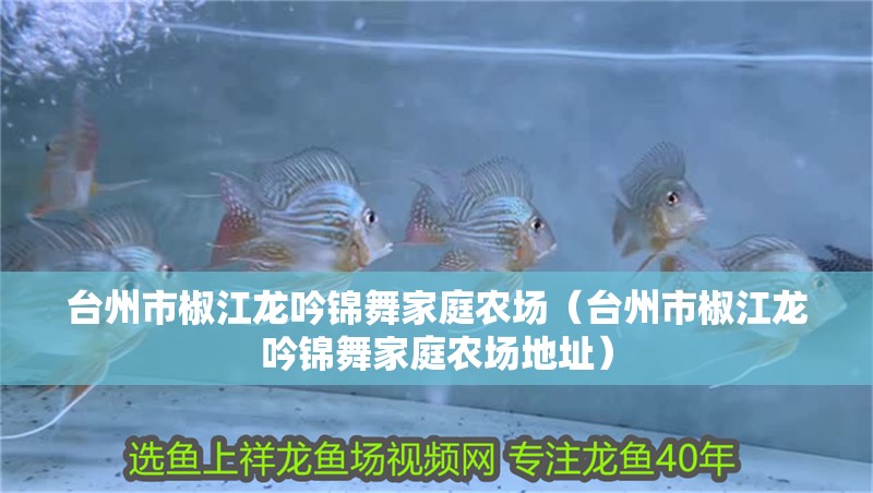 臺州市椒江龍吟錦舞家庭農場（臺州市椒江龍吟錦舞家庭農場地址） 臺州市椒江龍吟錦舞家庭農場（臺州市椒江龍吟錦舞家庭農場地址） 全國水族館企業名錄 第2張
