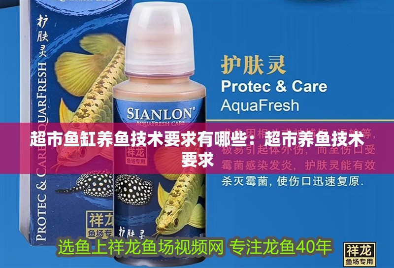 超市魚缸養魚技術要求有哪些：超市養魚技術要求