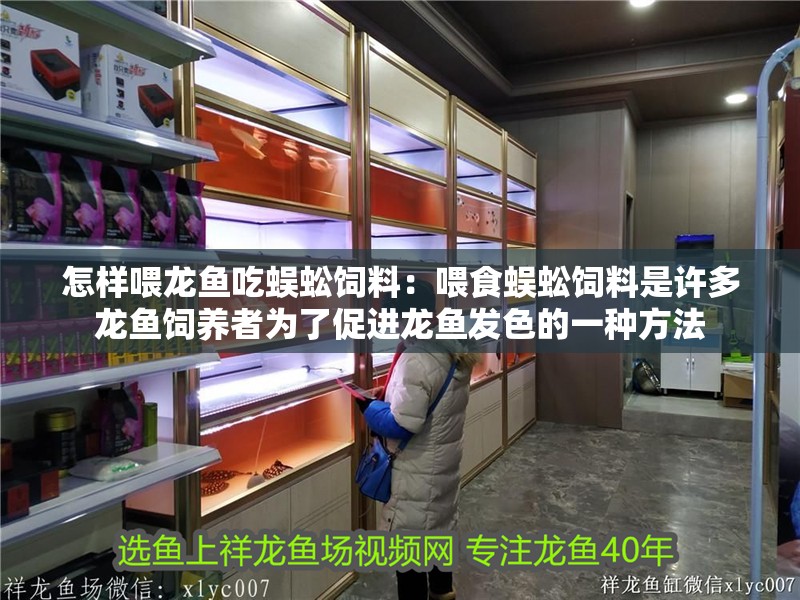 怎樣喂龍魚吃蜈蚣飼料：喂食蜈蚣飼料是許多龍魚飼養者為了促進龍魚發色的一種方法