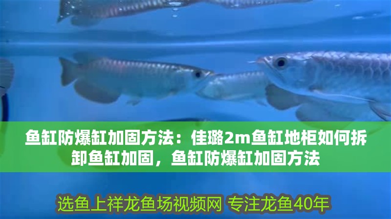 魚缸防爆缸加固方法：佳璐2m魚缸地柜如何拆卸魚缸加固，魚缸防爆缸加固方法
