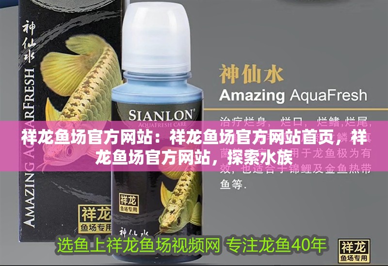 祥龍魚場官方網站：祥龍魚場官方網站首頁，祥龍魚場官方網站，探索水族