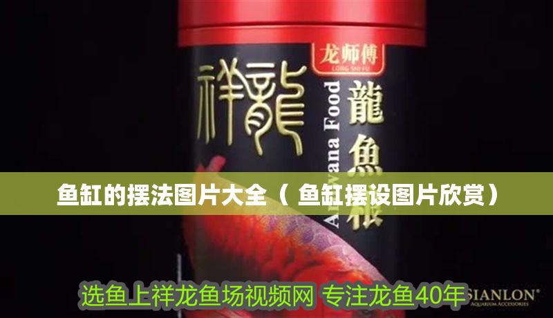 魚缸的擺法圖片大全（ 魚缸擺設圖片欣賞）