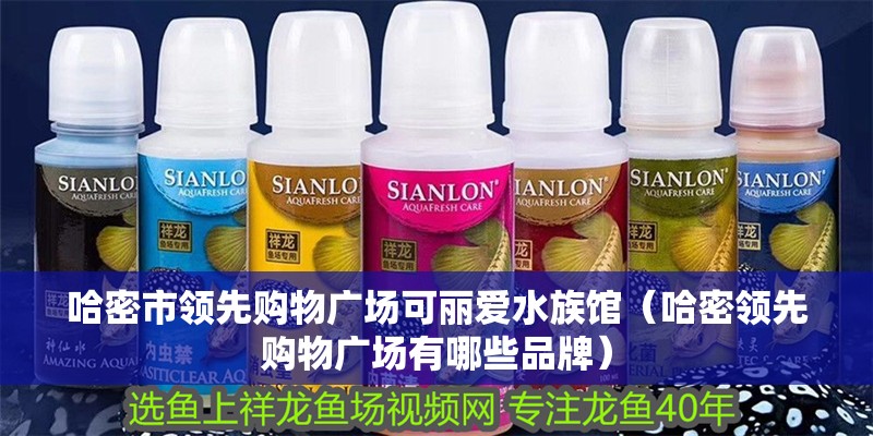 哈密市領先購物廣場可麗愛水族館（哈密領先購物廣場有哪些品牌）