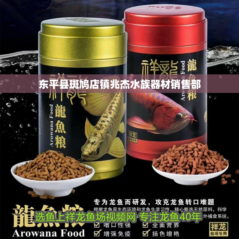 東平縣斑鳩店鎮兆杰水族器材銷售部