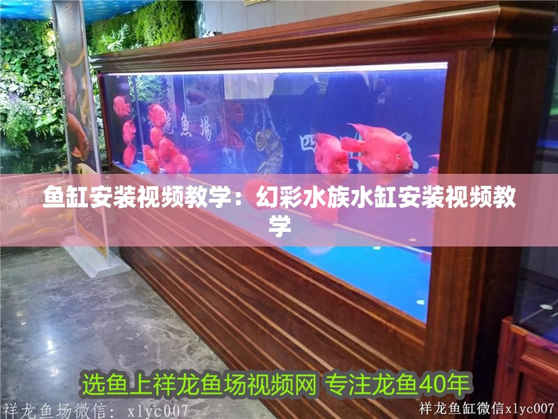 魚缸安裝視頻教學：幻彩水族水缸安裝視頻教學