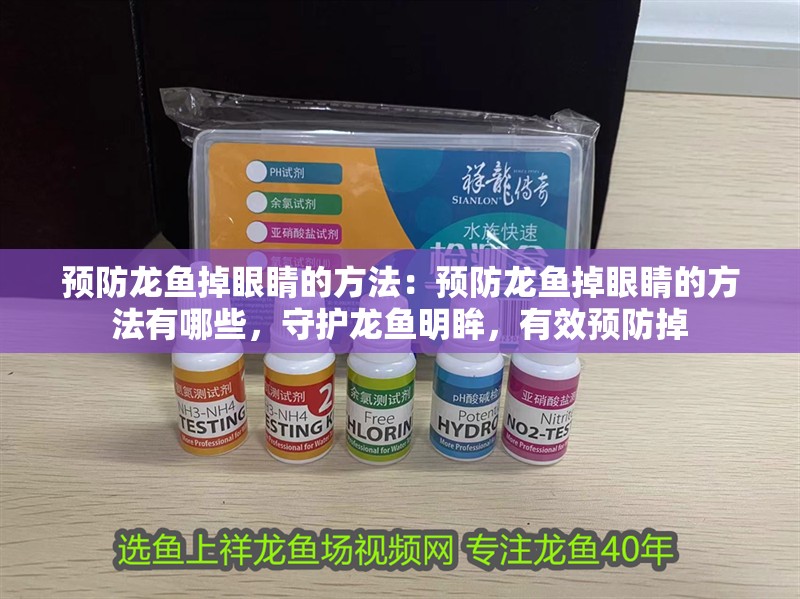 預防龍魚掉眼睛的方法：預防龍魚掉眼睛的方法有哪些，守護龍魚明眸，有效預防掉