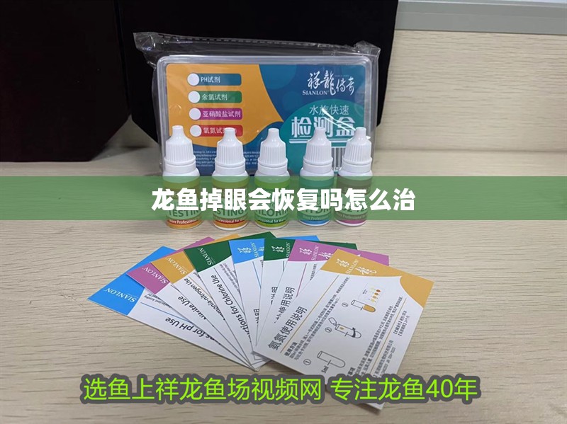 龍魚掉眼會恢復嗎怎么治