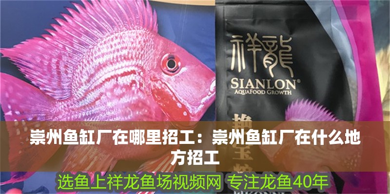 崇州魚缸廠在哪里招工：崇州魚缸廠在什么地方招工