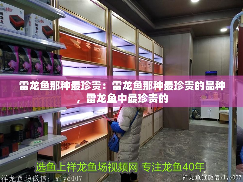 雷龍魚那種最珍貴：雷龍魚那種最珍貴的品種，雷龍魚中最珍貴的