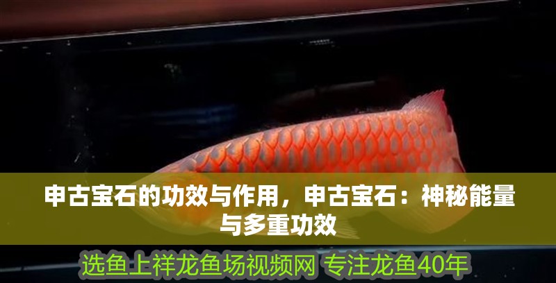 申古寶石的功效與作用，申古寶石：神秘能量與多重功效