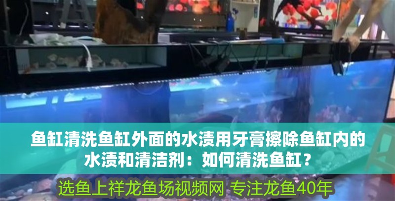 魚缸清洗魚缸外面的水漬用牙膏擦除魚缸內(nèi)的水漬和清潔劑：如何清洗魚缸？