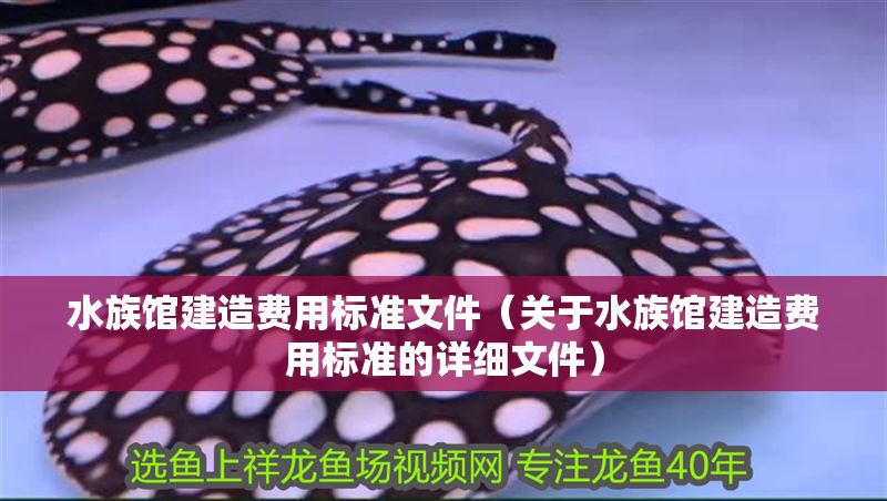 水族館建造費(fèi)用標(biāo)準(zhǔn)文件（關(guān)于水族館建造費(fèi)用標(biāo)準(zhǔn)的詳細(xì)文件） 水族館建造費(fèi)用標(biāo)準(zhǔn)文件（關(guān)于水族館建造費(fèi)用標(biāo)準(zhǔn)的詳細(xì)文件） 水族館百科（水族館加盟） 第1張