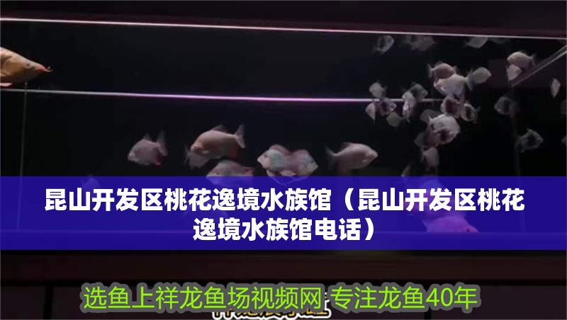 昆山開發區桃花逸境水族館（昆山開發區桃花逸境水族館電話）
