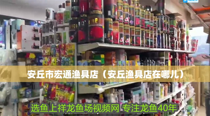 安丘市宏通漁具店（安丘漁具店在哪兒）