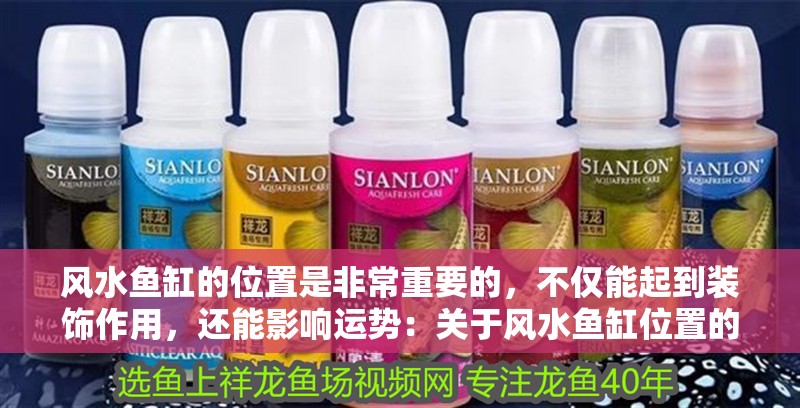 風水魚缸的位置是非常重要的，不僅能起到裝飾作用，還能影響運勢：關于風水魚缸位置的一些建議