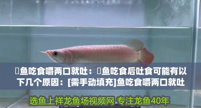 魟魚(yú)吃食嚼兩口就吐：魟魚(yú)吃食后吐食可能有以下幾個(gè)原因：[需手動(dòng)填充]魚(yú)吃食嚼兩口就吐