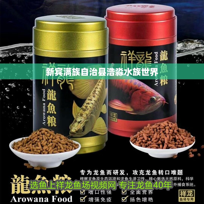 新賓滿族自治縣浩淼水族世界