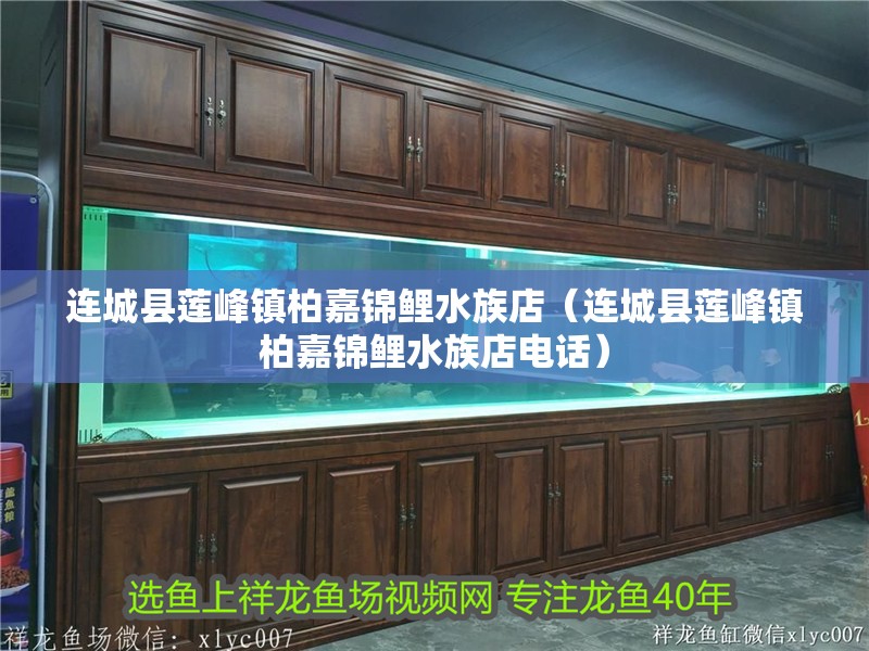 連城縣蓮峰鎮柏嘉錦鯉水族店（連城縣蓮峰鎮柏嘉錦鯉水族店電話）