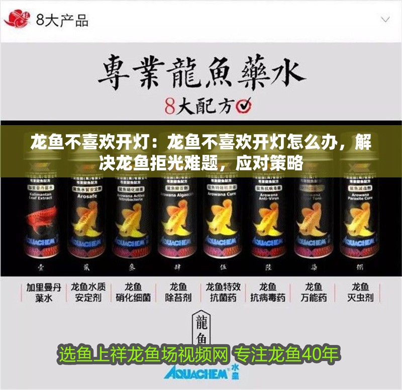 龍魚不喜歡開燈：龍魚不喜歡開燈怎么辦，解決龍魚拒光難題，應對策略