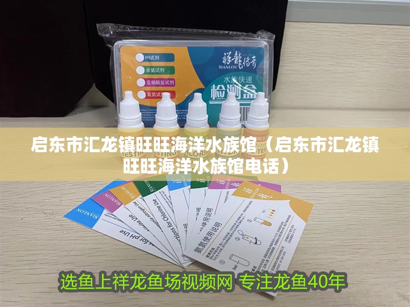 啟東市匯龍鎮(zhèn)旺旺海洋水族館(啟東市匯龍鎮(zhèn)旺旺海洋水族館電話) 全國水族館企業(yè)名錄 第2張 啟東市匯龍鎮(zhèn)旺旺海洋水族館(啟東市匯龍鎮(zhèn)旺旺海洋水族館電話) 啟東市匯龍鎮(zhèn)旺旺海洋水族館(啟東市匯龍鎮(zhèn)旺旺海洋水族館電話) 全國水族館企業(yè)名錄 第2張