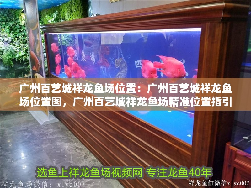 廣州百藝城祥龍魚場位置：廣州百藝城祥龍魚場位置圖，廣州百藝城祥龍魚場精準位置指引及位置圖