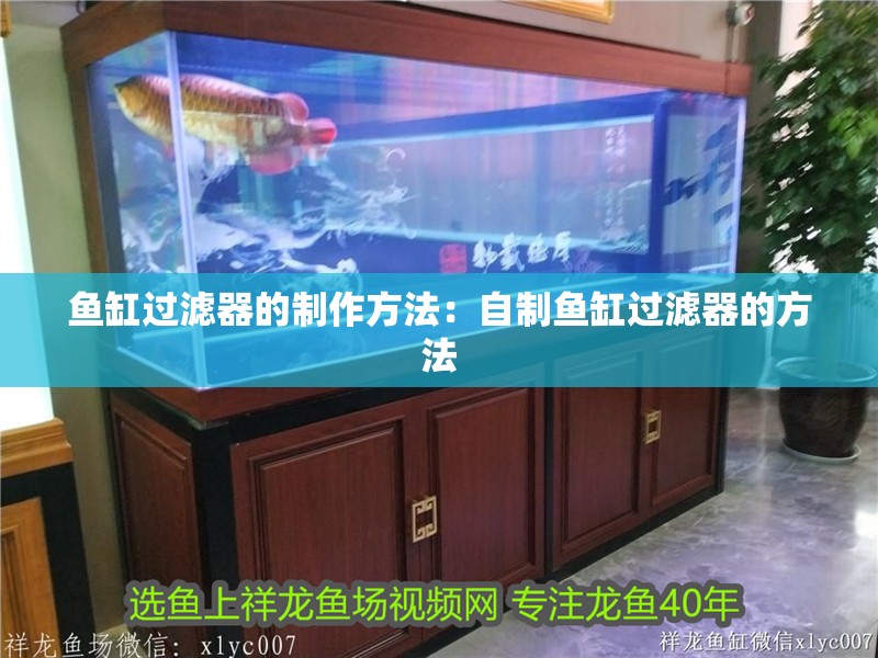 魚(yú)缸過(guò)濾器的制作方法：自制魚(yú)缸過(guò)濾器的方法