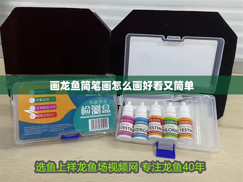 畫龍魚簡筆畫怎么畫好看又簡單 畫龍魚簡筆畫怎么畫好看又簡單 龍魚百科 第4張