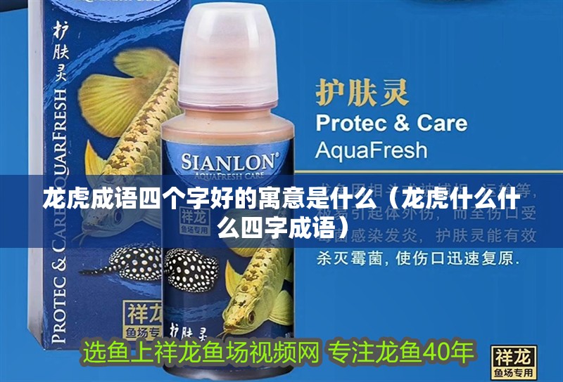 龍虎成語(yǔ)四個(gè)字好的寓意是什么（龍虎什么什么四字成語(yǔ)） 龍虎成語(yǔ)四個(gè)字好的寓意是什么（龍虎什么什么四字成語(yǔ)） 虎魚百科