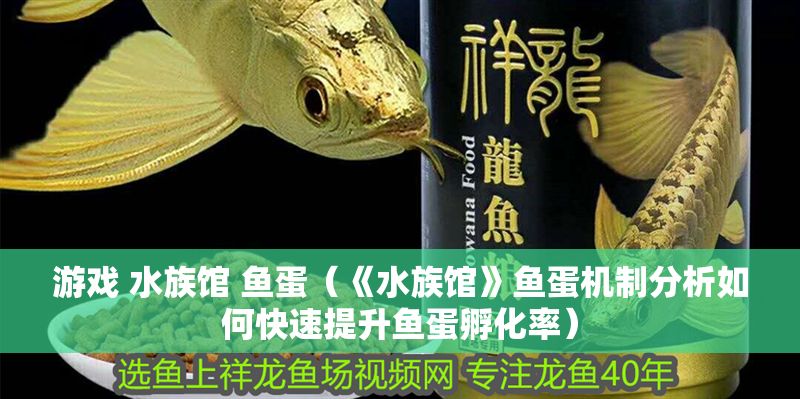 游戲 水族館 魚(yú)蛋（《水族館》魚(yú)蛋機(jī)制分析如何快速提升魚(yú)蛋孵化率）