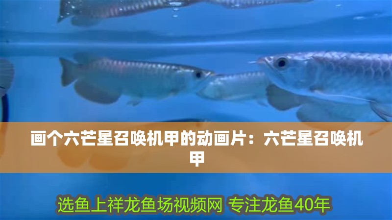 畫個六芒星召喚機甲的動畫片：六芒星召喚機甲