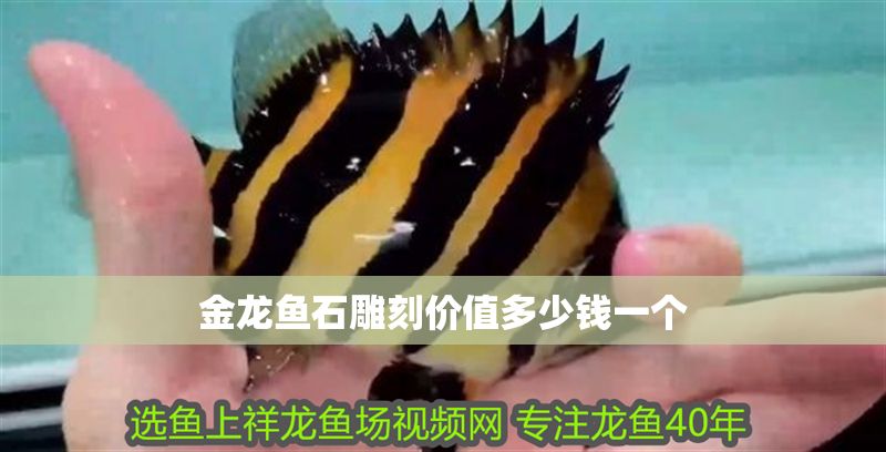 金龍魚石雕刻價值多少錢一個