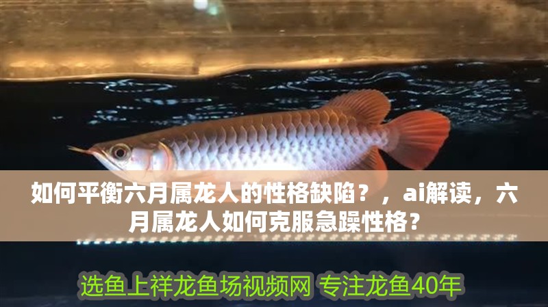 如何平衡六月屬龍人的性格缺陷？，ai解讀，六月屬龍人如何克服急躁性格？ 如何平衡六月屬龍人的性格缺陷？，ai解讀，六月屬龍人如何克服急躁性格？ 龍魚論壇
