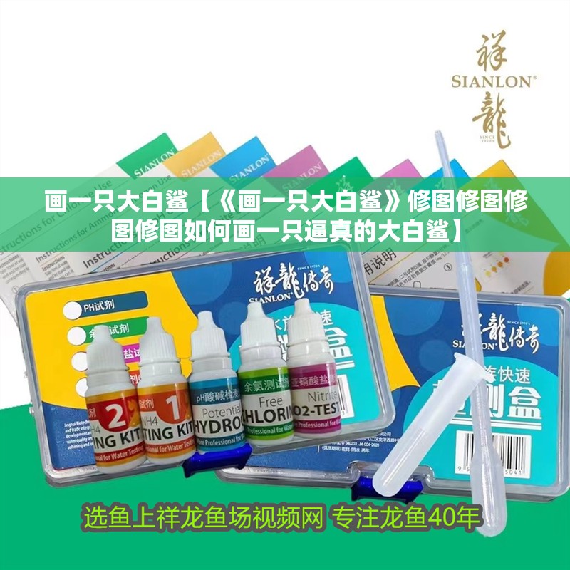 畫一只大白鯊【《畫一只大白鯊》修圖修圖修圖修圖如何畫一只逼真的大白鯊】