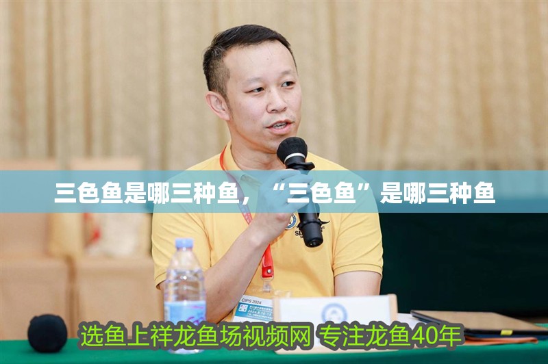 三色魚是哪三種魚，“三色魚”是哪三種魚