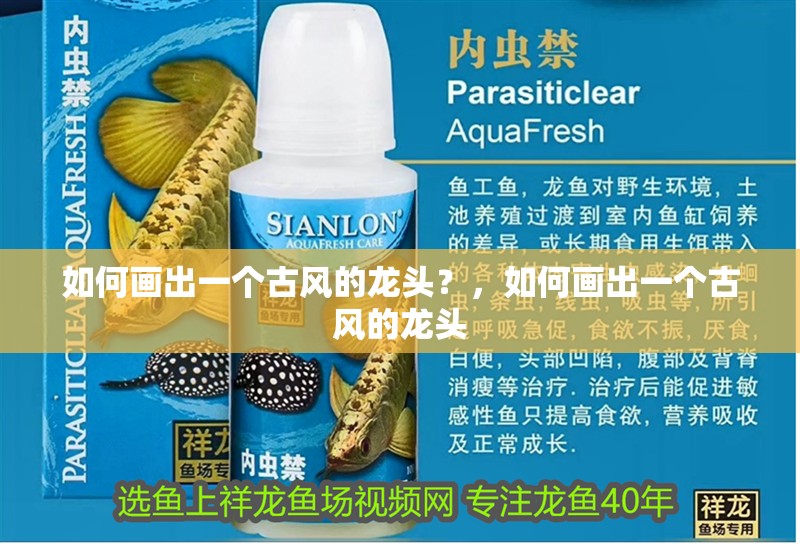 如何畫出一個古風的龍頭？，如何畫出一個古風的龍頭