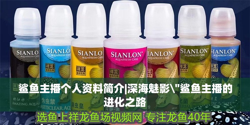 鯊魚主播個人資料簡介|深海魅影\