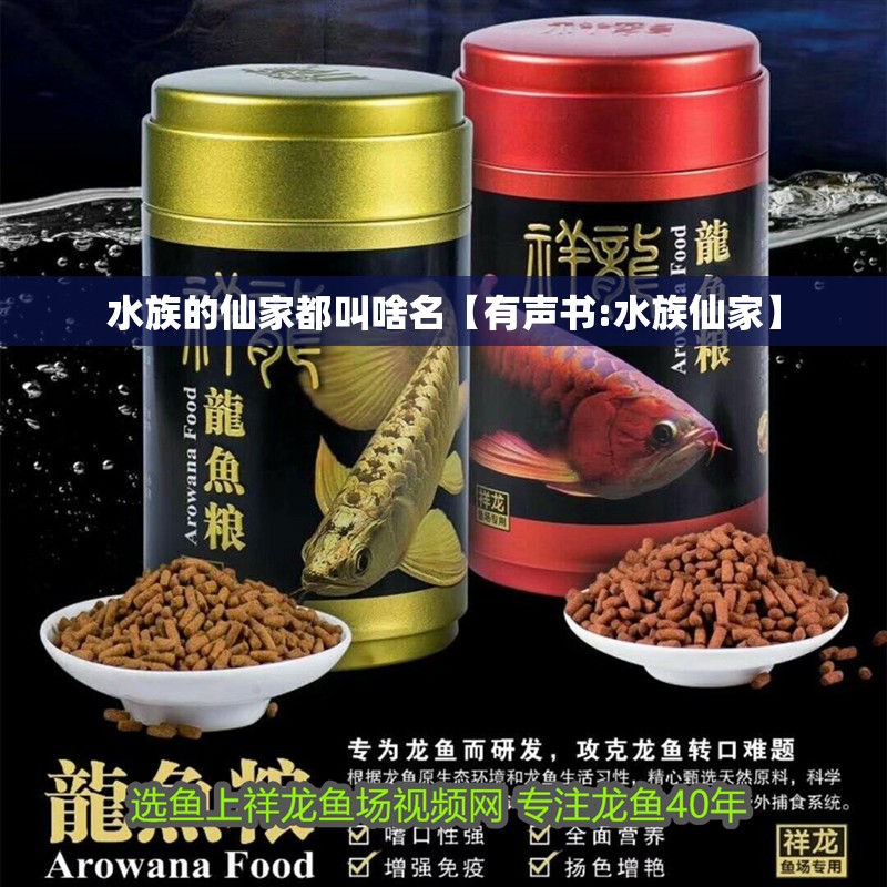 水族的仙家都叫啥名【有聲書:水族仙家】