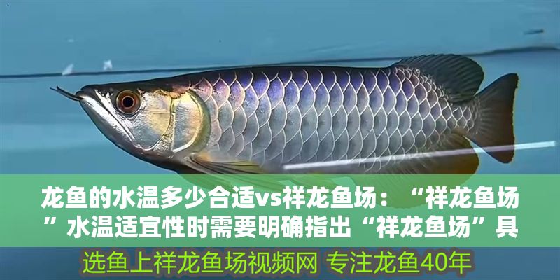 龍魚的水溫多少合適vs祥龍魚場(chǎng)：“祥龍魚場(chǎng)”水溫適宜性時(shí)需要明確指出“祥龍魚場(chǎng)”具體位置和環(huán)境