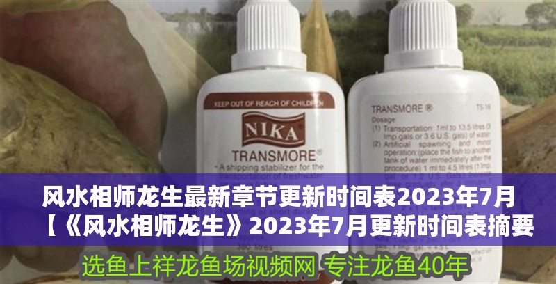 風水相師龍生最新章節更新時間表2023年7月【《風水相師龍生》2023年7月更新時間表摘要**】