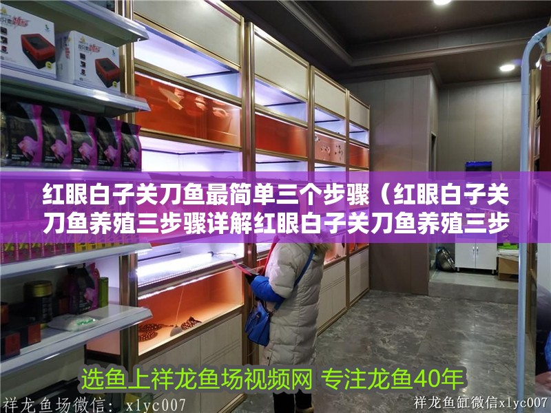 紅眼白子關刀魚最簡單三個步驟（紅眼白子關刀魚養殖三步驟詳解紅眼白子關刀魚養殖三步驟）