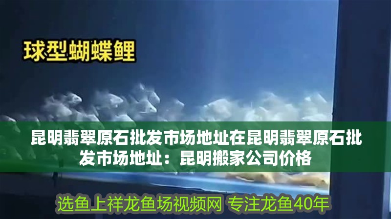 昆明翡翠原石批發市場地址在昆明翡翠原石批發市場地址：昆明搬家公司價格